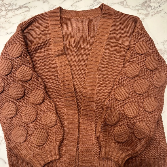 Oversized knit cardigan - Picture 5 of 6
